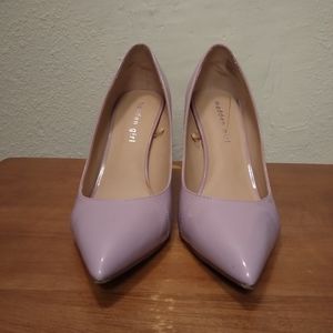 Madden Girl Patent leather lavender Pumps Sz 9